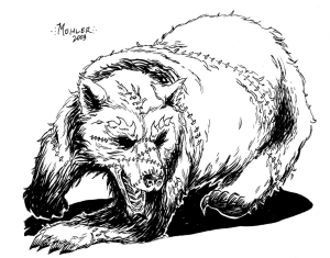 Zombie Bear by Outland Entertainment (c) Jeremy Mohler